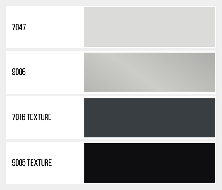 رنگبندی فرم فلزی